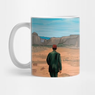 Paris Texas Illustration by Burro Mug